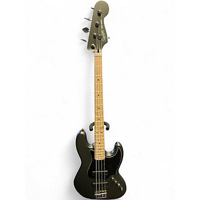 Used Squier Contemporary Active Jazz Bass Satin Black Electric Bass Guitar
