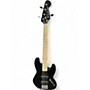 Used Squier Contemporary Active Jazz Bass V Black Electric Bass Guitar Black
