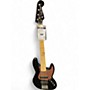 Used Squier Contemporary Active Jazz Bass V Black Electric Bass Guitar Black