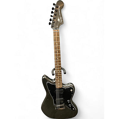 Squier Used Squier Contemporary Active Jazzmaster Graphite Metallic Solid Body Electric Guitar