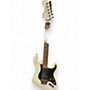Used Squier Contemporary Active Stratocaster Alpine White Solid Body Electric Guitar Alpine White