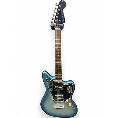 Used Squier Contemporary Jaguar HH ST sky burst Solid Body Electric Guitar