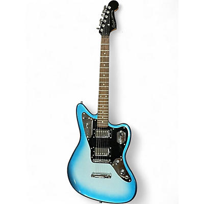 Used Squier Contemporary Jaguar Sky Burst Metallic Solid Body Electric Guitar