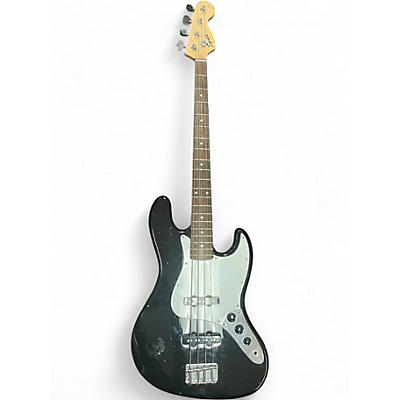 Used Squier Contemporary Jazz Bass Black Electric Bass Guitar