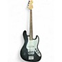 Used Squier Contemporary Jazz Bass Black Electric Bass Guitar Black