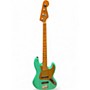 Used Squier Contemporary Jazz Bass Seafoam Green Electric Bass Guitar Seafoam Green
