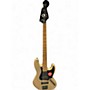 Used Squier Contemporary Jazz Bass Shoreline Gold Electric Bass Guitar Shoreline Gold
