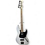 Used Squier Contemporary Jazz Bass White Electric Bass Guitar White