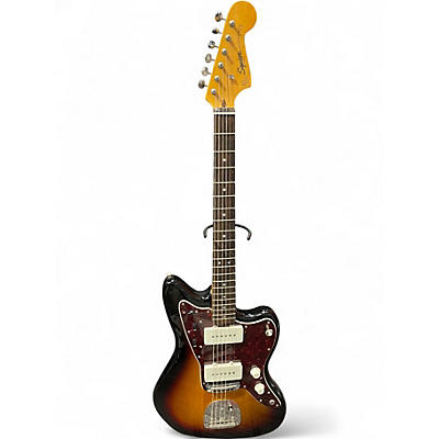 Used Squier Contemporary  Jazzmaster 2 Tone Sunburst Solid Body Electric Guitar