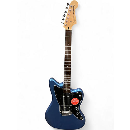Used Squier Contemporary  Jazzmaster Blue Solid Body Electric Guitar Blue