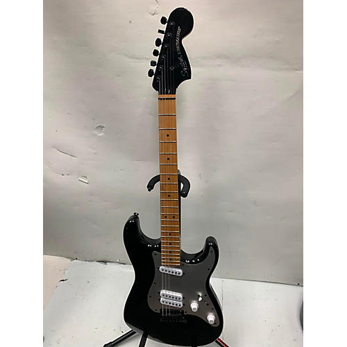 Squier Used Squier Contemporary Stratocaster Black Solid Body Electric Guitar Black