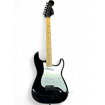 Used Squier Contemporary Stratocaster Black Solid Body Electric Guitar
