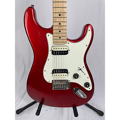 Squier Used Squier Contemporary Stratocaster Candy Apple Red Solid Body Electric Guitar