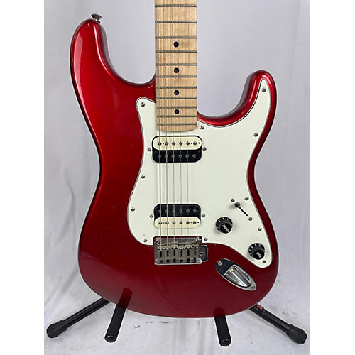 Squier Used Squier Contemporary Stratocaster Candy Apple Red Solid Body Electric Guitar Candy Apple Red