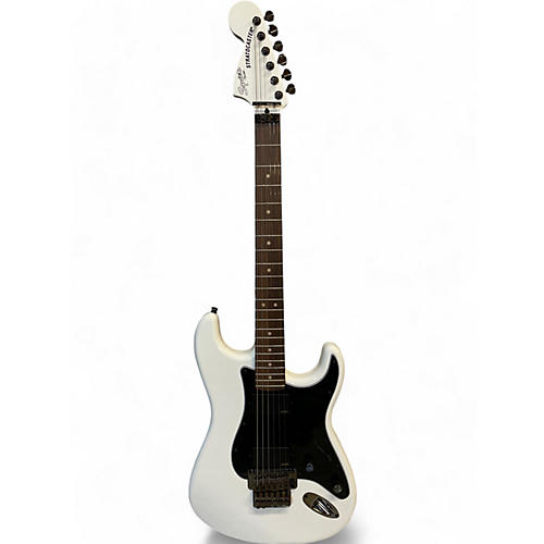 Squier Used Squier Contemporary Stratocaster HH Alpine White Solid Body Electric Guitar Alpine White