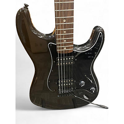 Used Squier Contemporary Stratocaster HH Black Solid Body Electric Guitar