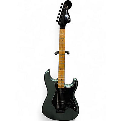 Used Squier Contemporary Stratocaster HH Metallic Aqua Marine Solid Body Electric Guitar