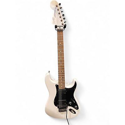 Used Squier Contemporary Stratocaster HH Olympic White Solid Body Electric Guitar