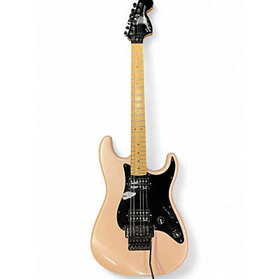 Used Squier Contemporary Stratocaster HH Shell Pink Solid Body Electric Guitar