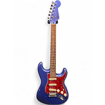 Used Squier Contemporary Stratocaster Purple Metallic Solid Body Electric Guitar