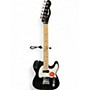 Used Squier Contemporary Telecaster HH Black Solid Body Electric Guitar Black