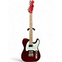 Used Squier Contemporary Telecaster HH Candy Apple Red Metallic Solid Body Electric Guitar Candy Apple Red Metallic