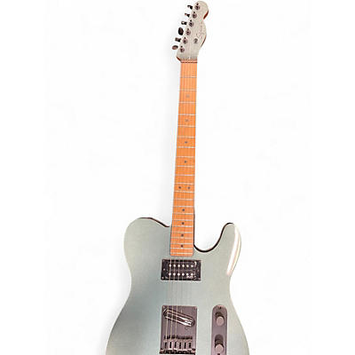 Used Squier Contemporary Telecaster HH Gunmetal Gray Solid Body Electric Guitar