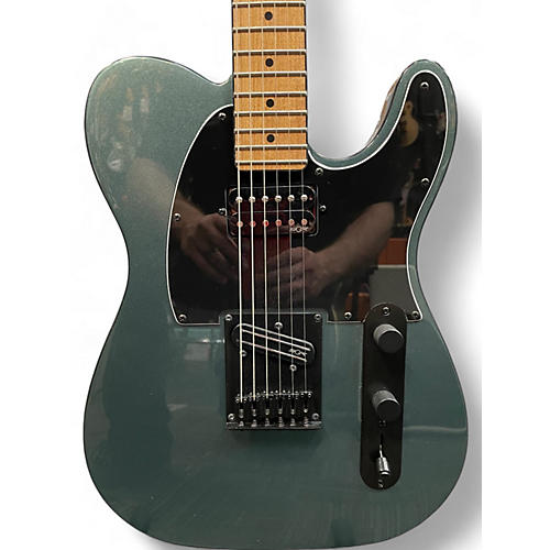 Squier Used Squier Contemporary Telecaster HH Gunmetal Metallic Solid Body Electric Guitar Gunmetal Metallic