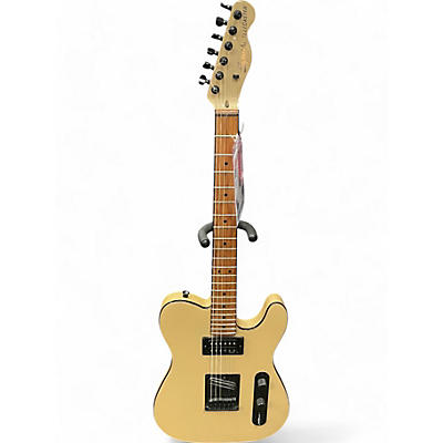 Used Squier Contemporary Telecaster RH Gold Solid Body Electric Guitar