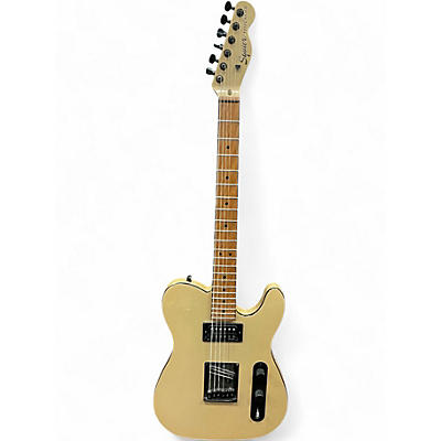 Used Squier Contemporary Telecaster RH Shoreline Gold Solid Body Electric Guitar