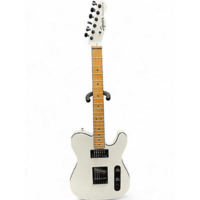 Used Squier Contemporary Telecaster RH White Solid Body Electric Guitar