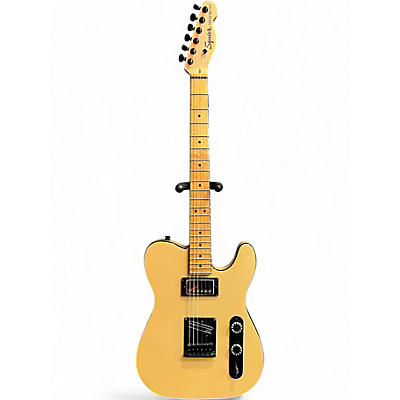 Used Squier Contemporary Telecaster SH Shoreline Gold Solid Body Electric Guitar