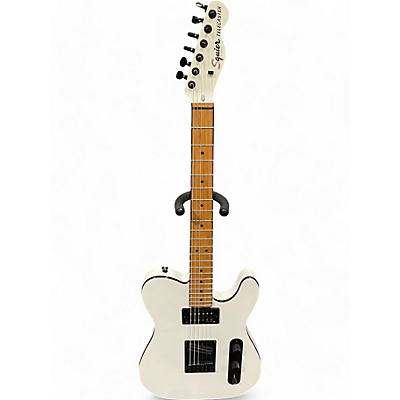 Used Squier Contemporary Telecaster  WHITE Solid Body Electric Guitar