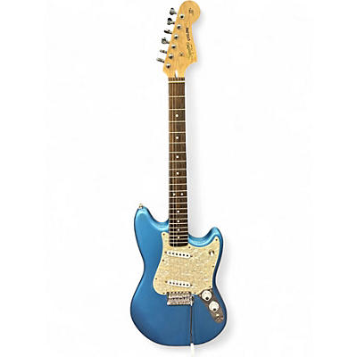Used Squier Cyclone Aqua Blue Solid Body Electric Guitar