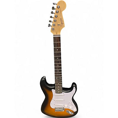 Used Squier DEBUT COLLECTION STRATOCASTER 2 Color Sunburst Solid Body Electric Guitar