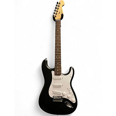 Used Squier DEBUT COLLECTION STRATOCASTER MATT BLACK Solid Body Electric Guitar