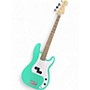 Used Squier DEBUT PRECISION BASS Seafoam Green Electric Bass Guitar Seafoam Green