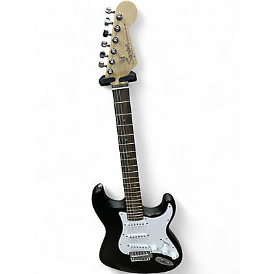 Used Squier DEBUT STRATOCASTER BLACK Solid Body Electric Guitar