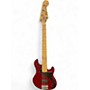 Used Squier DIMENSION BASS Cherry Electric Bass Guitar Cherry