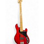 Used Squier DIMENSION BASS IV Red Electric Bass Guitar Red