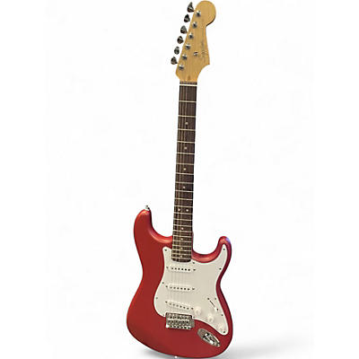 Used Squier Debut Collection Stratocaster Dakota Red Solid Body Electric Guitar