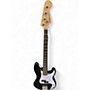 Used Squier Debut Series Precision Bass Matte Black Electric Bass Guitar Matte Black
