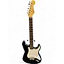 Used Squier Debut Stratocaster Black Solid Body Electric Guitar Black