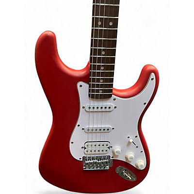 Used Squier Debut Stratocaster DAKOTA RED Solid Body Electric Guitar