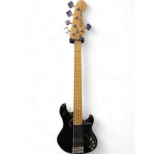 Squier Used Squier Deluxe Dimension Bass V 5 String Black Electric Bass Guitar Black