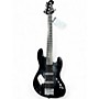 Used Squier Used Squier Deluxe Jazz Bass Active V 5 String BLACK Electric Bass Guitar BLACK