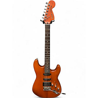 Used Squier Deluxe Stratocaster HSS Natural Solid Body Electric Guitar