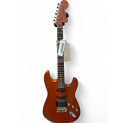Used Squier Deluxe Stratocaster Walnut Solid Body Electric Guitar