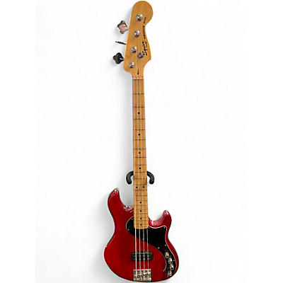Used Squier Dimension Bass Cherry Electric Bass Guitar