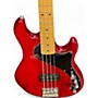 Used Squier Dimension Bass VI Cherry Electric Bass Guitar Cherry